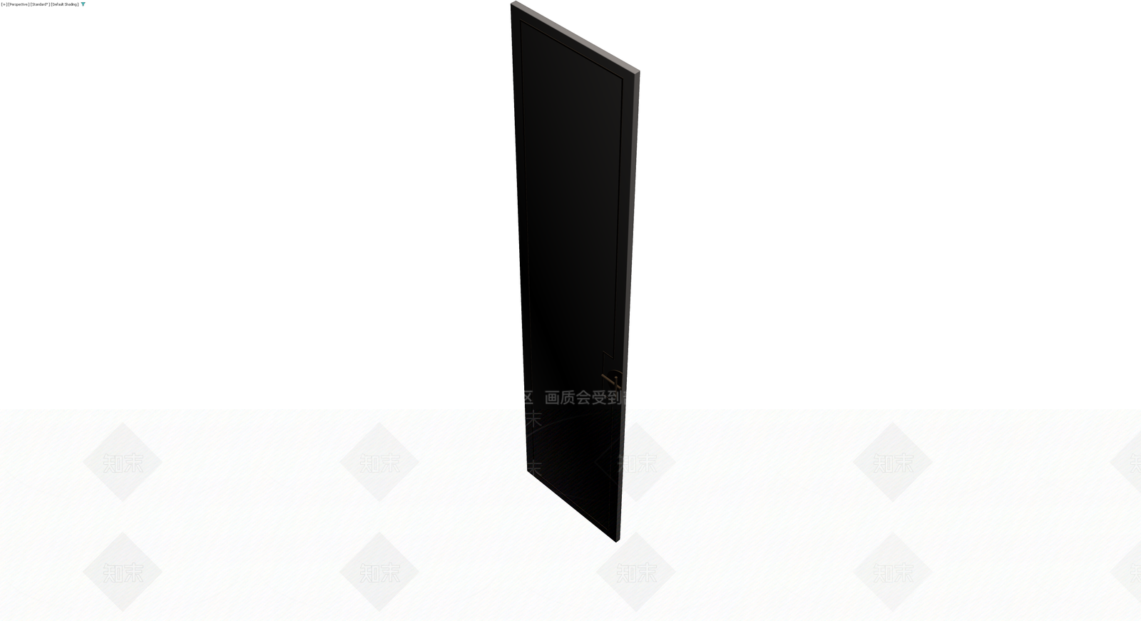 深灰色单开门模型3D模型下载【ID:1230551738】