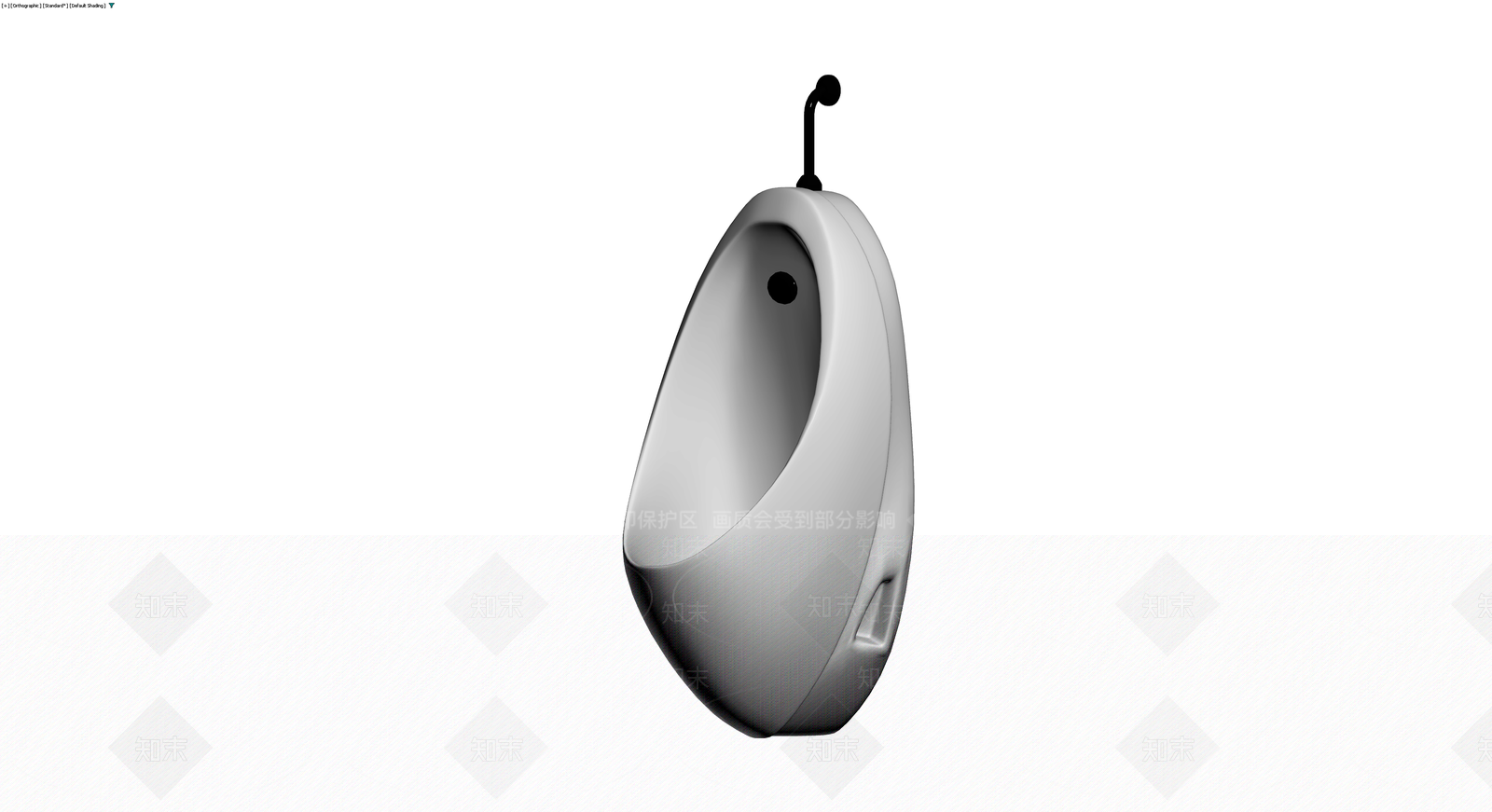 现代风格挂墙小便斗3D模型下载【ID:1230331574】