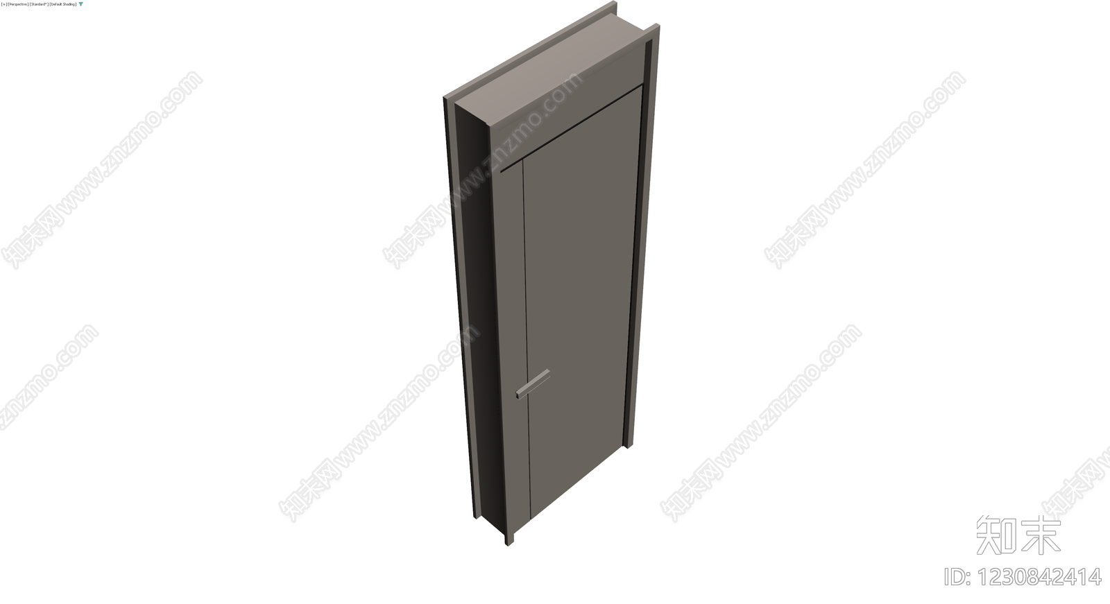 现代风格成品门体3D模型下载【ID:1230842414】