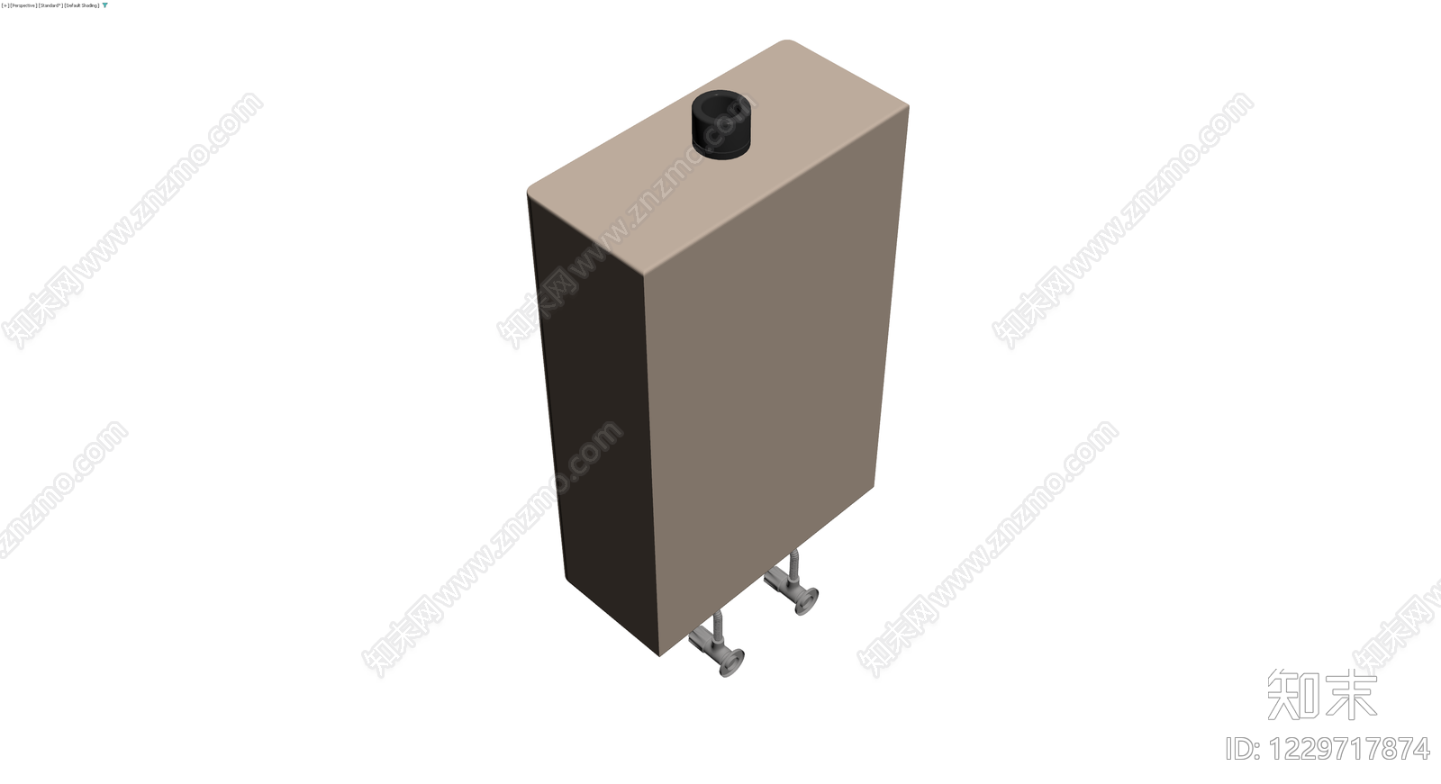 阿里斯顿燃气热水器3D模型下载【ID:1229717874】