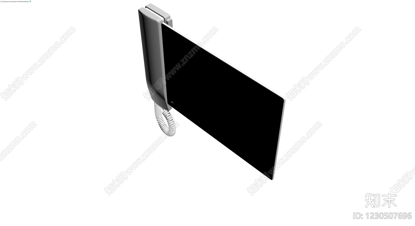 现代可视对讲机3D模型下载【ID:1230507696】
