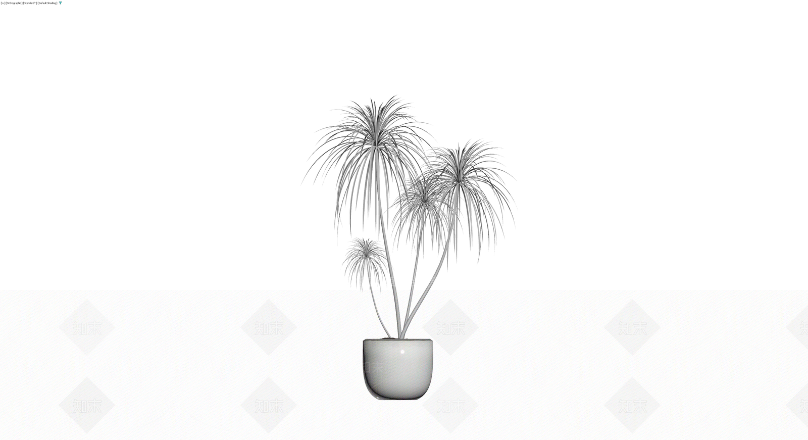 多株盆栽植物组合3D模型下载【ID:1230088524】