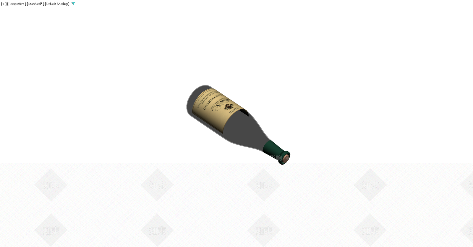 红酒瓶模型3D模型下载【ID:1229593030】