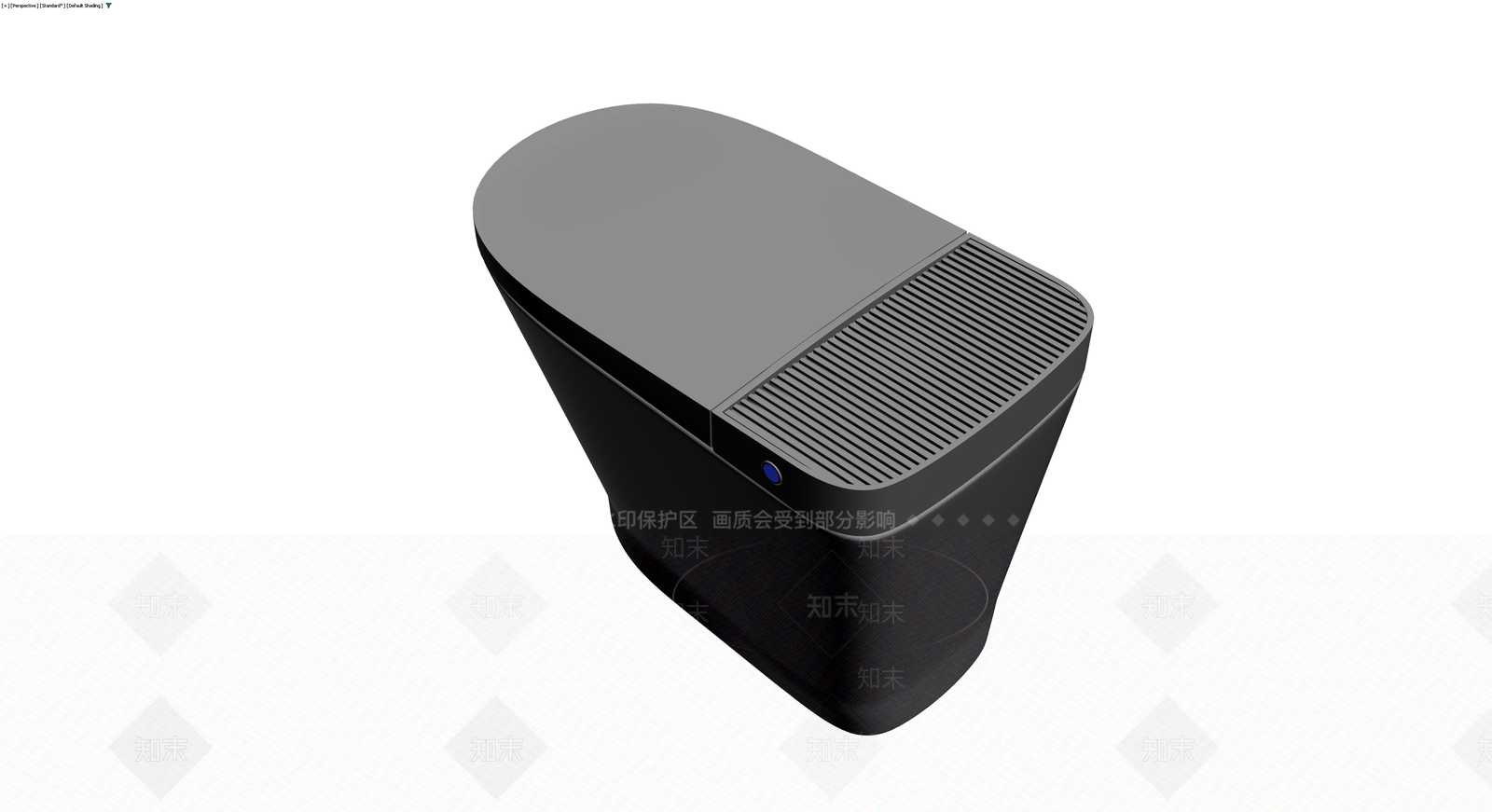 黑色智能马桶3D模型下载【ID:1230112258】