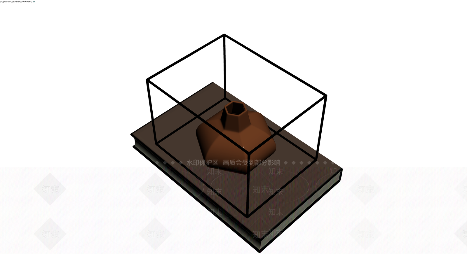 书籍与展示盒组合3D模型下载【ID:1230639265】