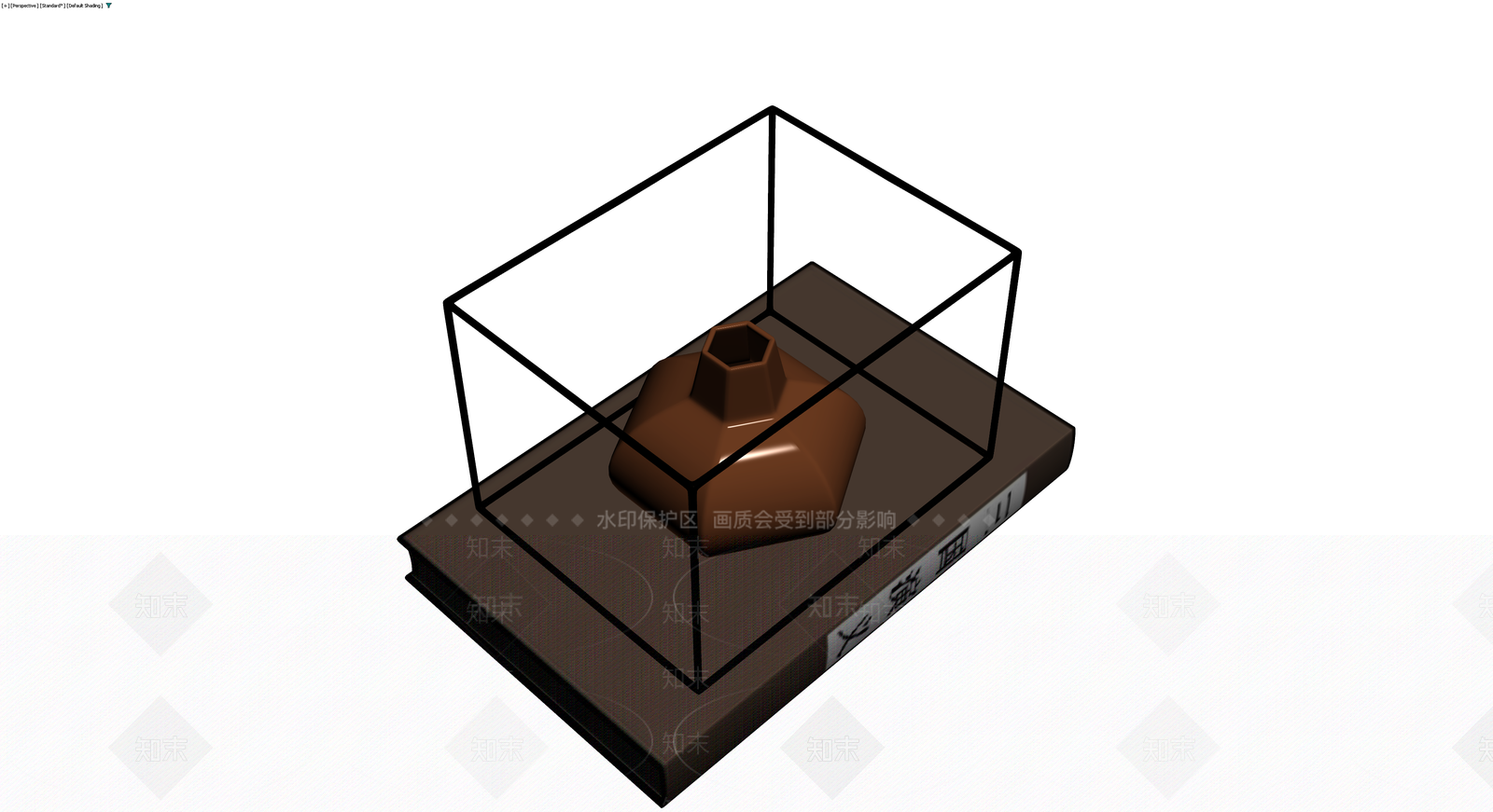 书籍与展示盒组合3D模型下载【ID:1230639265】