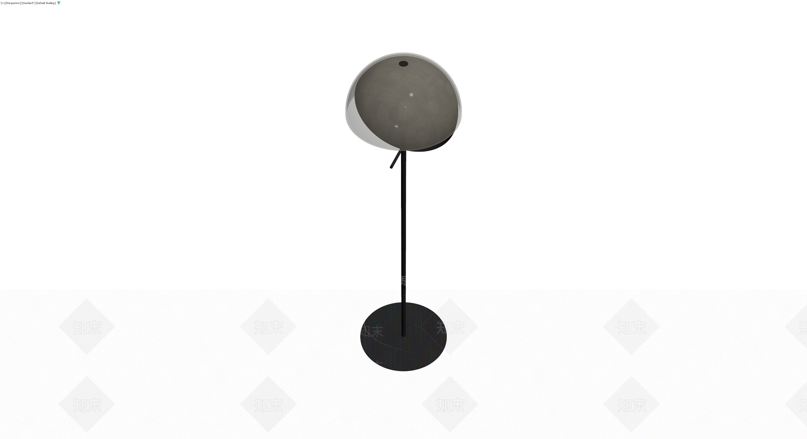 现代落地灯（灰模）3D模型下载【ID:1230542951】