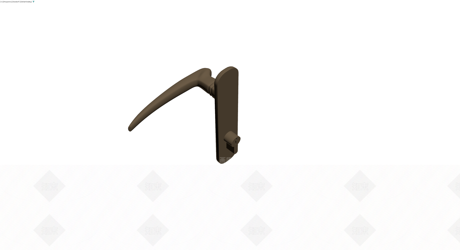 现代风格门锁把手3D模型下载【ID:1229915216】