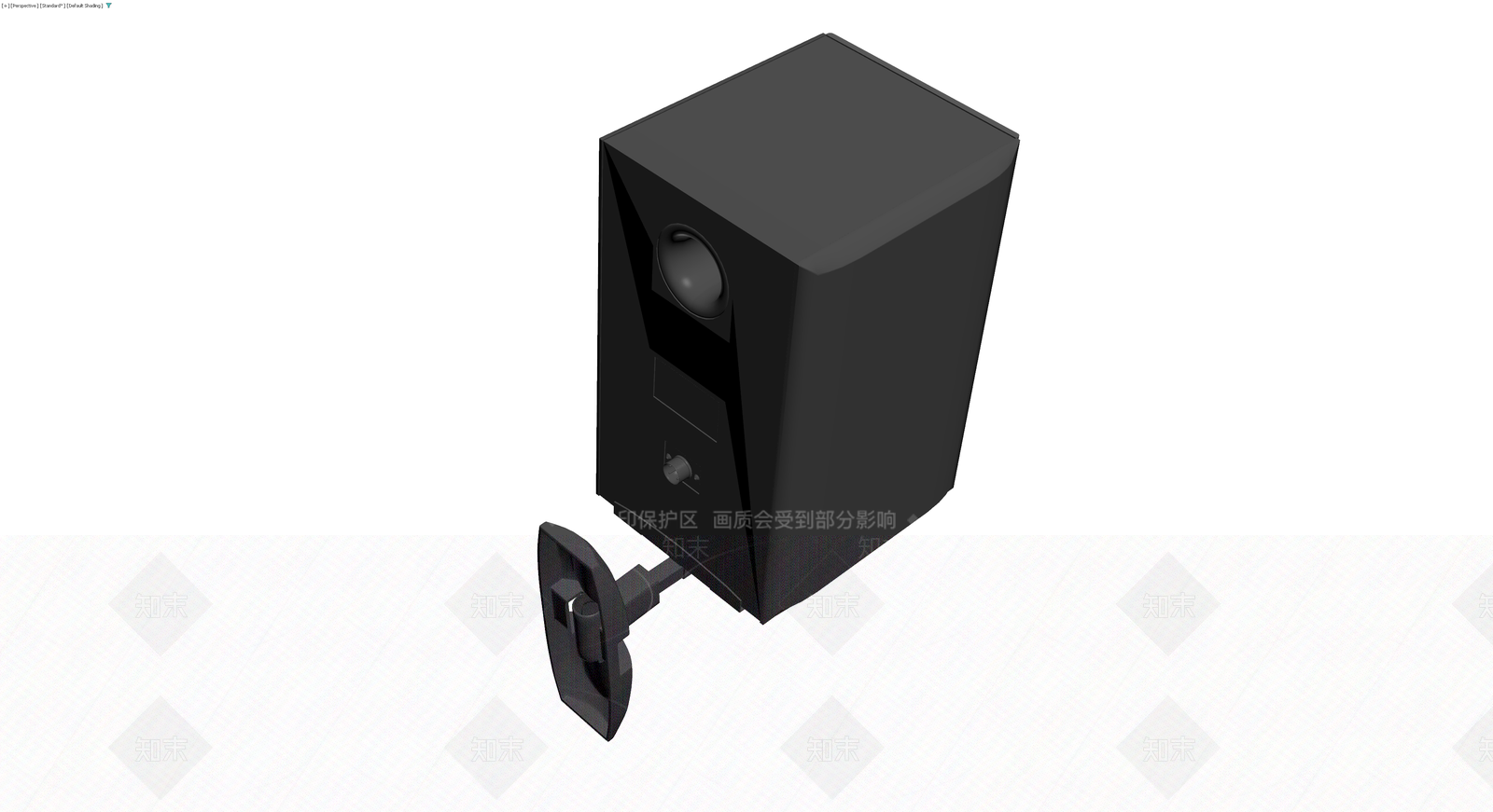 壁挂式音箱设备3D模型下载【ID:1230097475】
