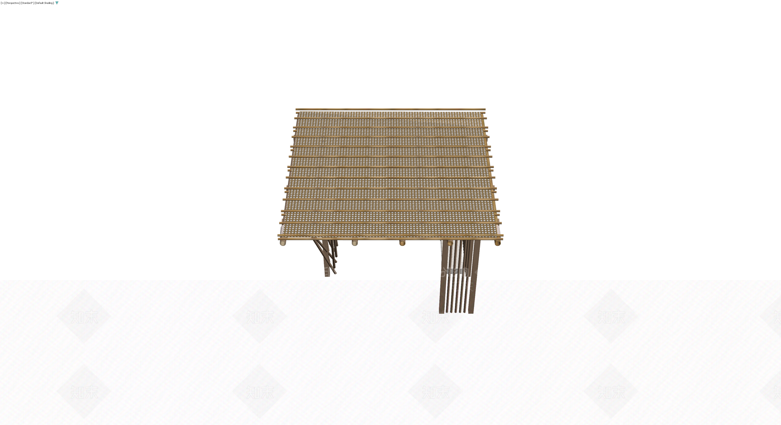竹编隔断屏风模型3D模型下载【ID:1229842669】