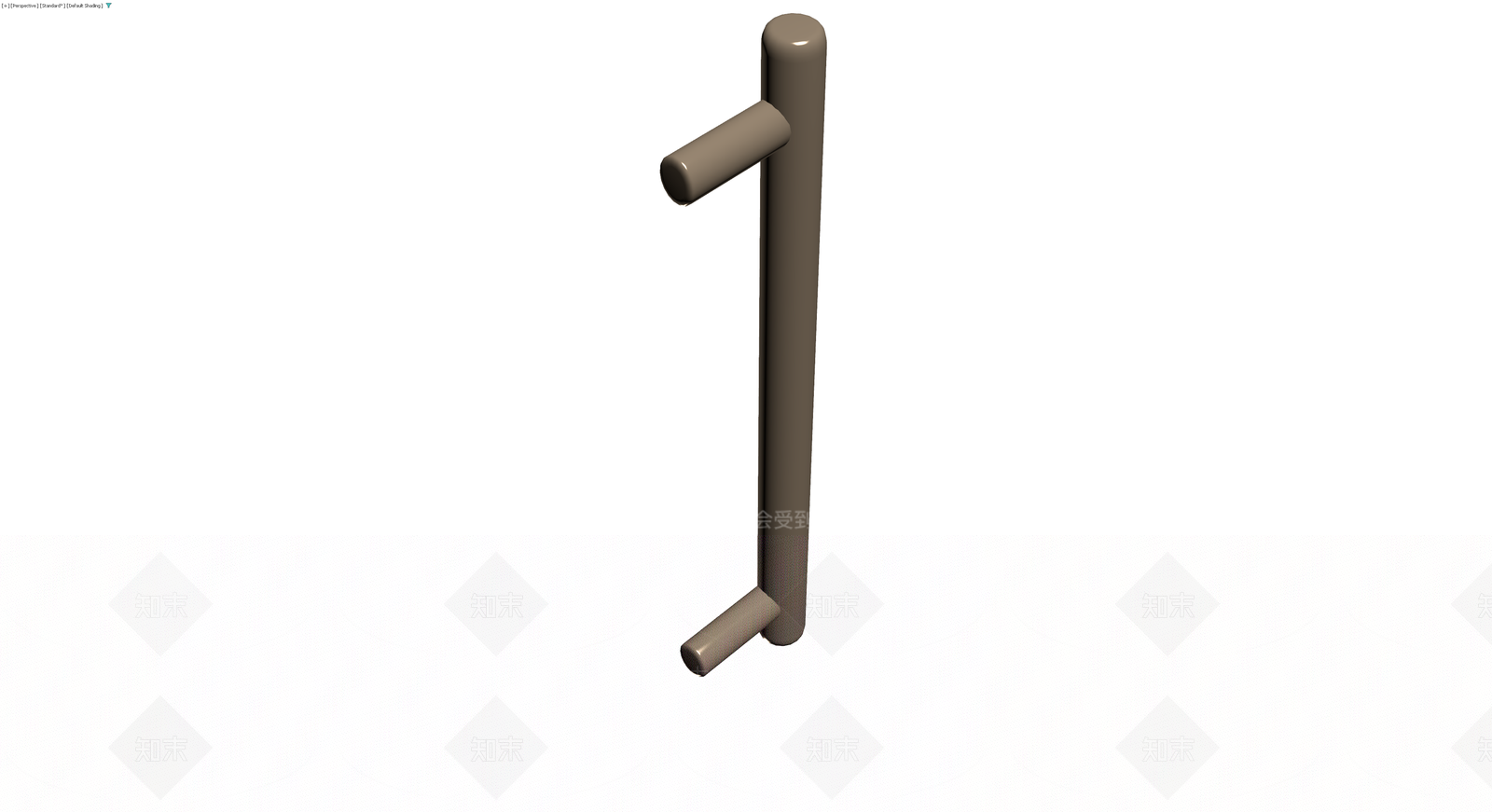 简约双钩挂衣架3D模型下载【ID:1229944621】