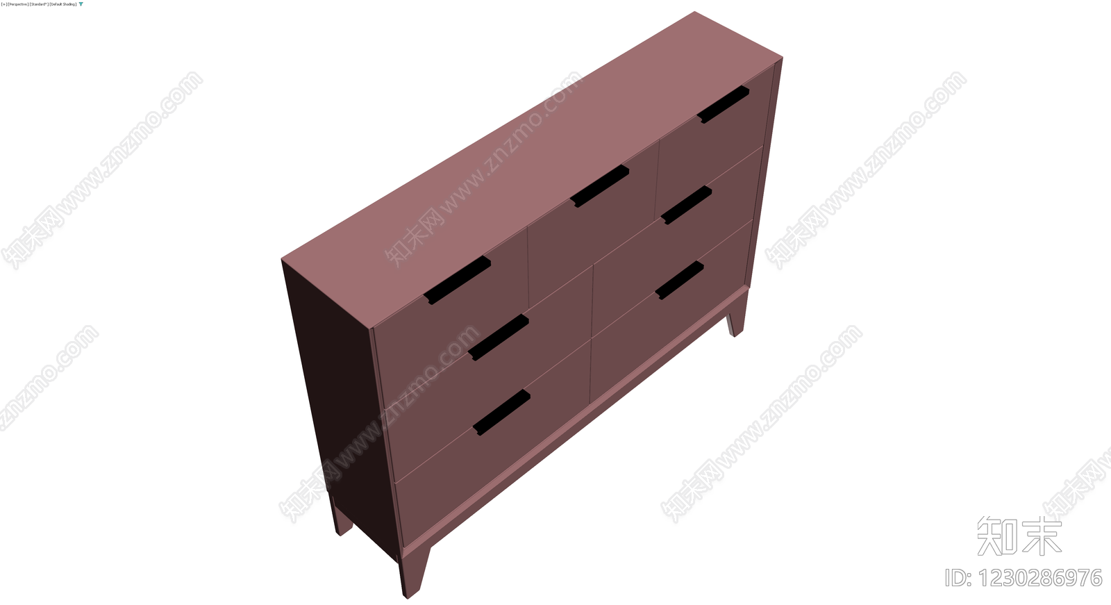 多斗储物柜模型3D模型下载【ID:1230286976】