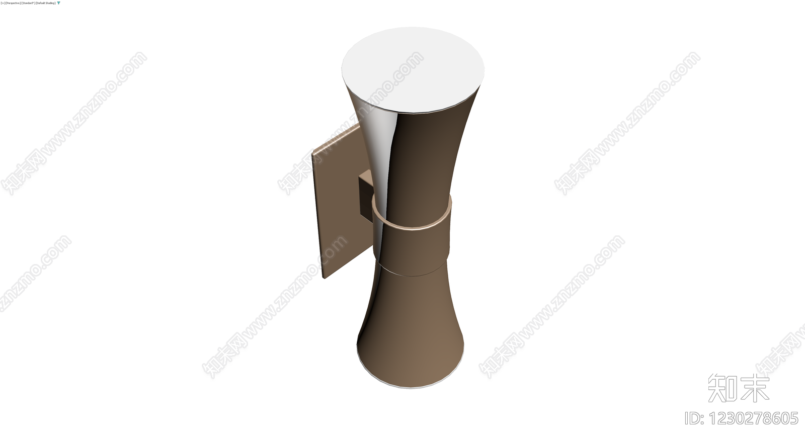 金属壁灯模型3D模型下载【ID:1230278605】