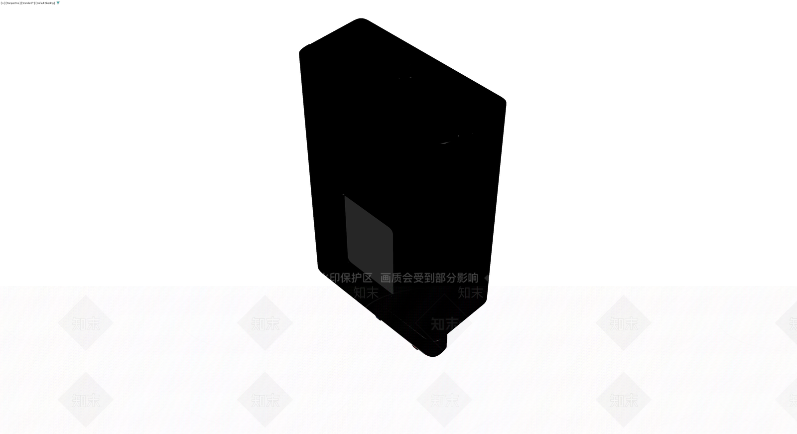 黑色燃气热水器3D模型下载【ID:1230735826】