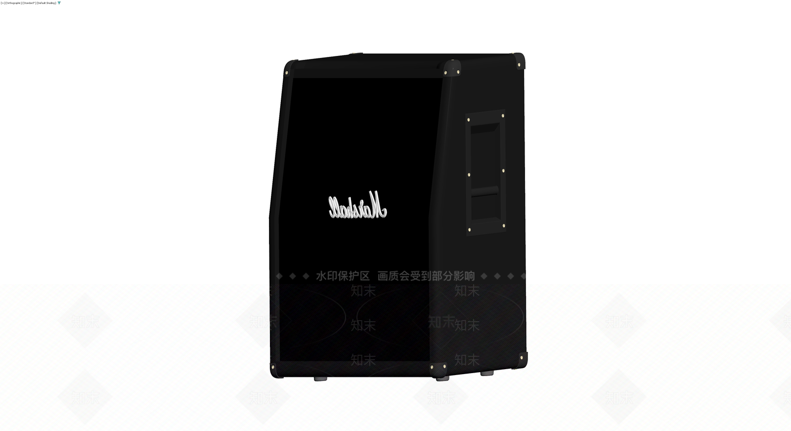 Marshall音箱柜模型3D模型下载【ID:1230424691】