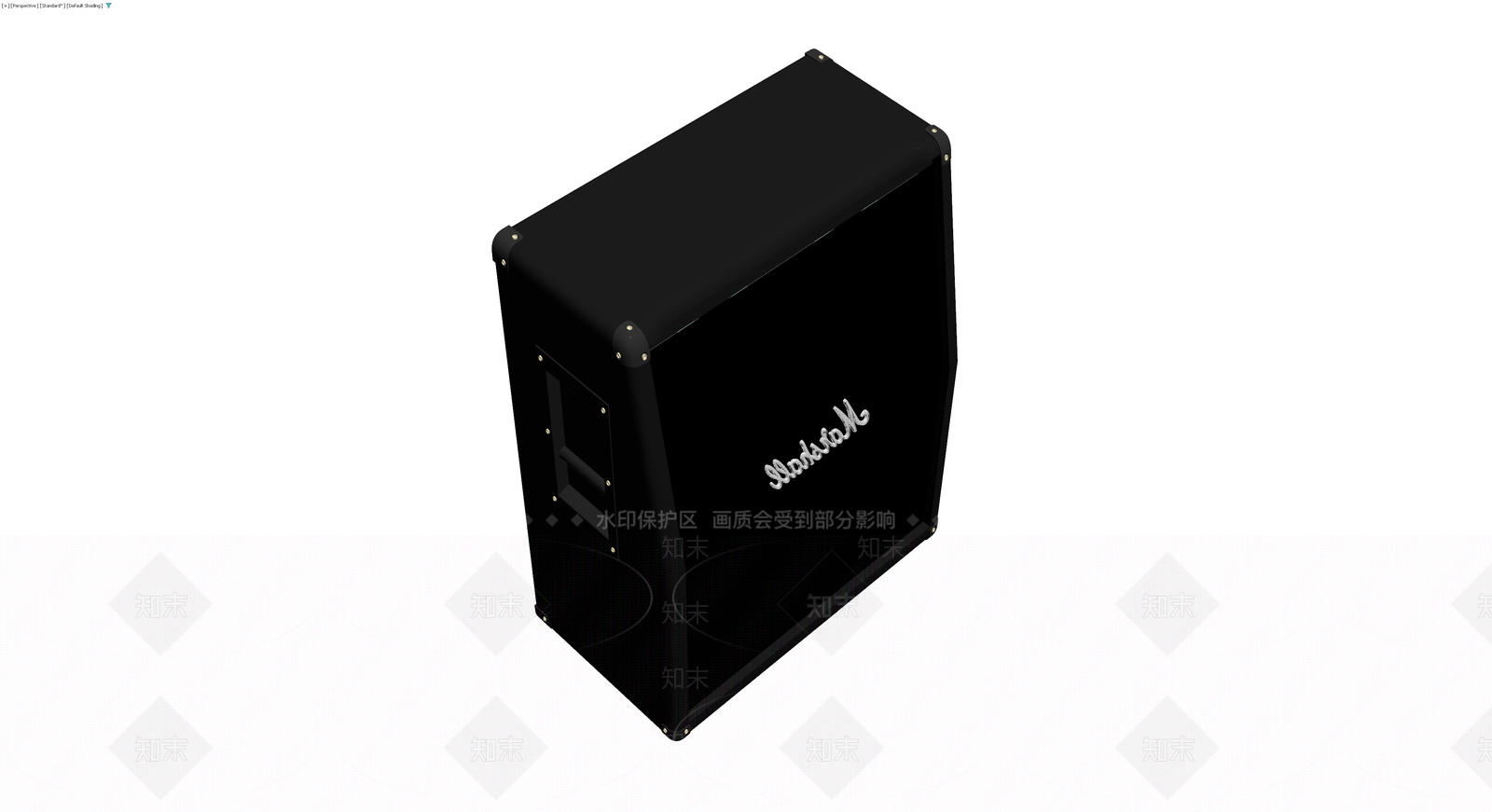 Marshall音箱柜模型3D模型下载【ID:1230424691】