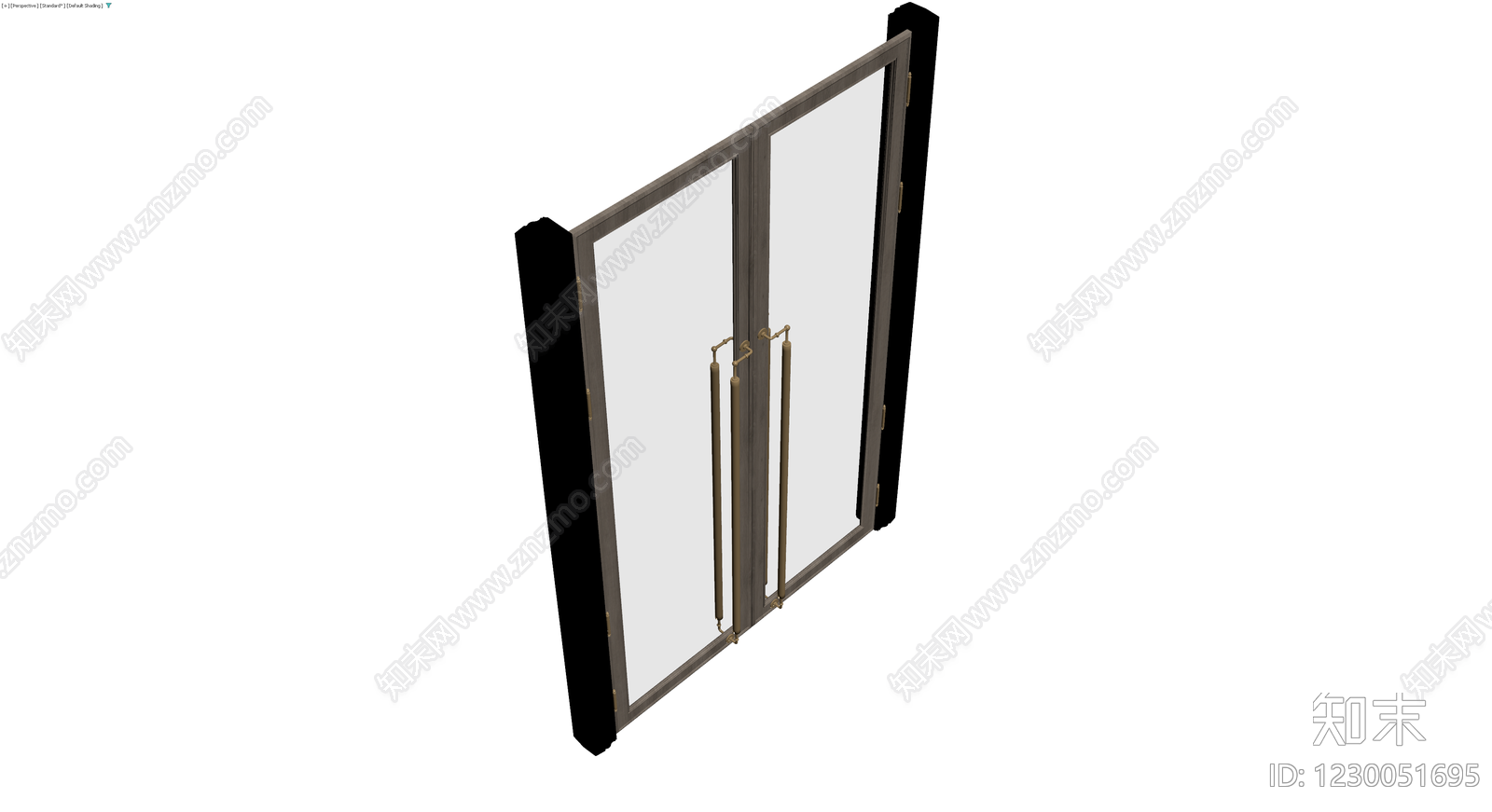 双开玻璃门模型3D模型下载【ID:1230051695】