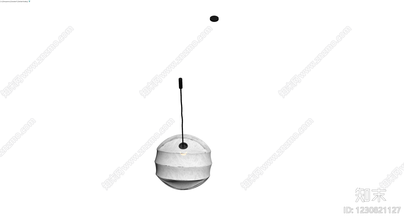 白色纹理吊灯组合3D模型下载【ID:1230821127】