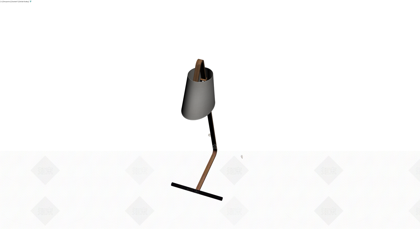 现代木质落地灯3D模型下载【ID:1230339202】