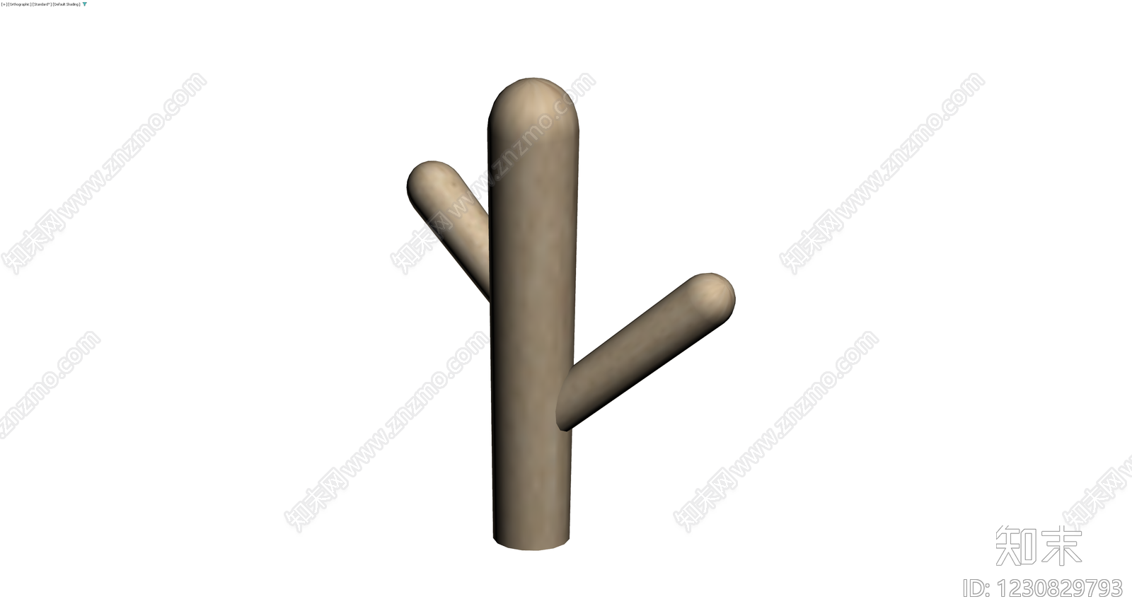 仙人掌盆栽模型3D模型下载【ID:1230829793】