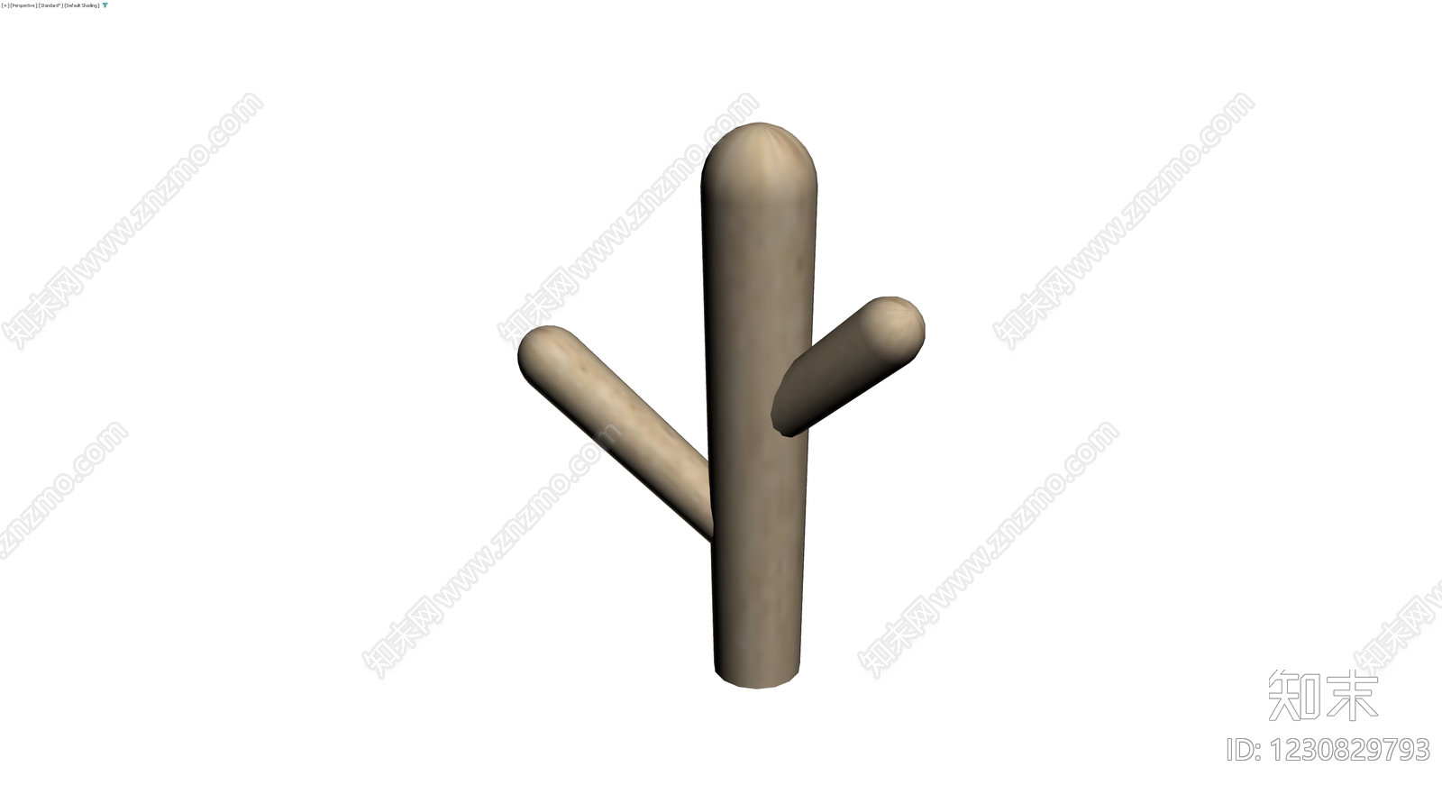 仙人掌盆栽模型3D模型下载【ID:1230829793】
