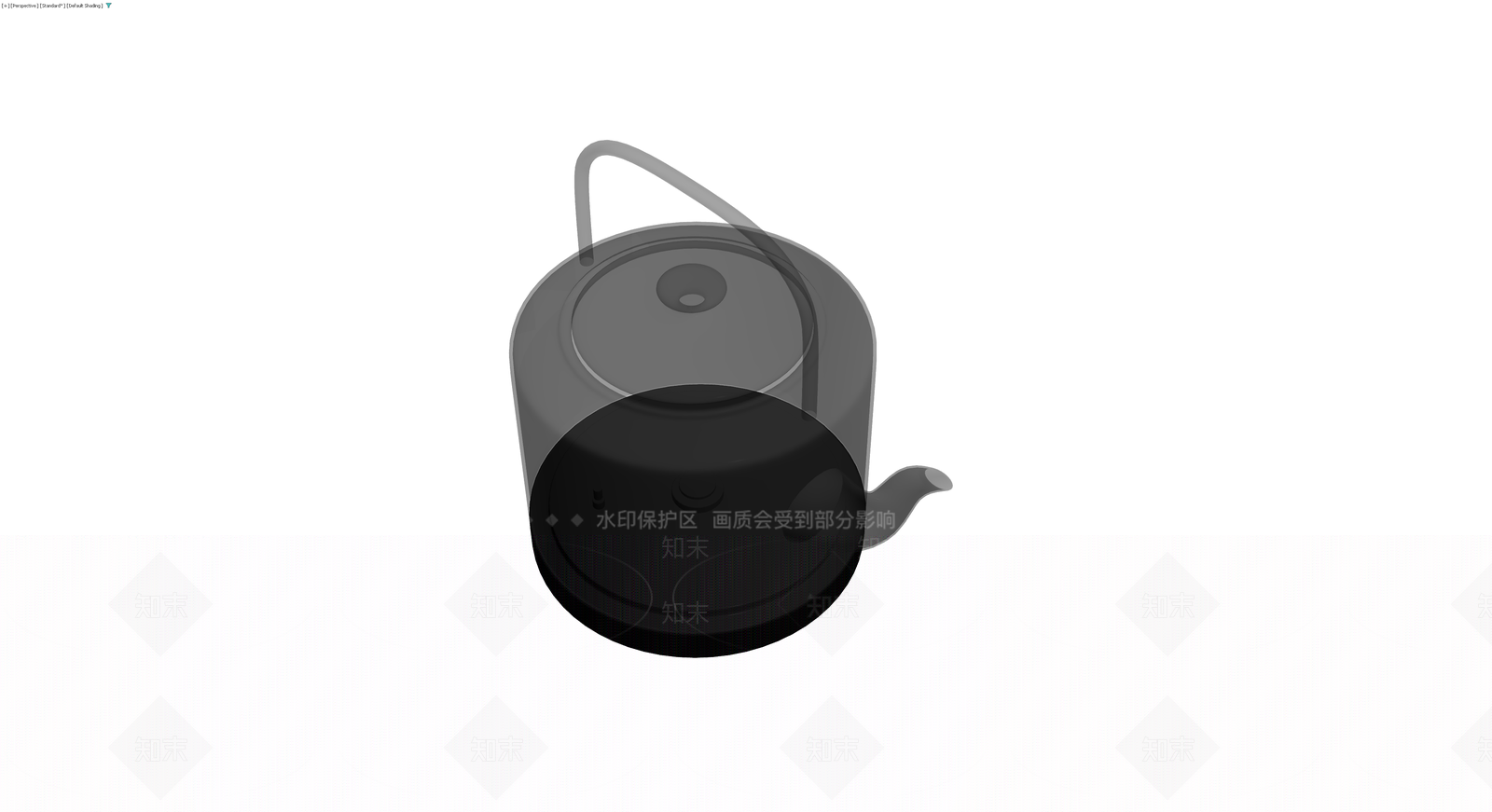 电水壶灰模3D模型下载【ID:1230758041】