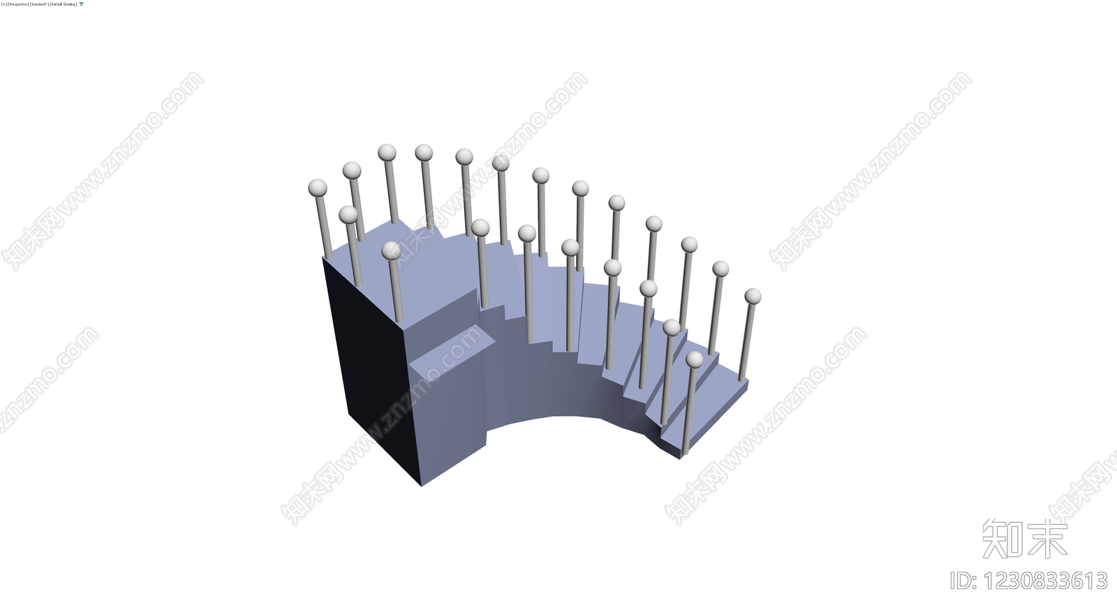 带针插的软包底座3D模型下载【ID:1230833613】