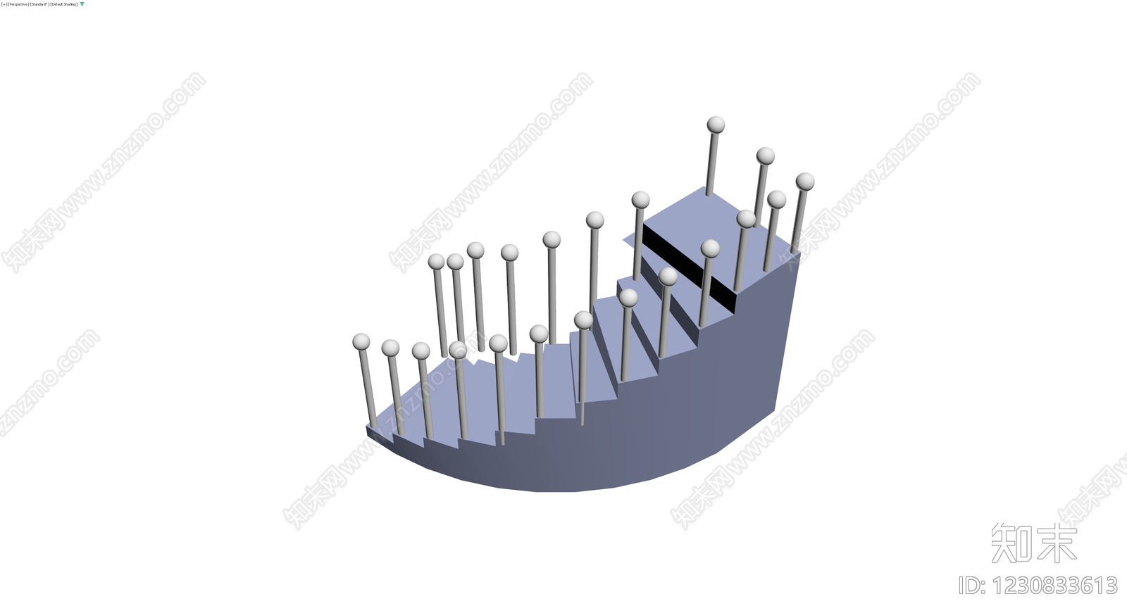 带针插的软包底座3D模型下载【ID:1230833613】