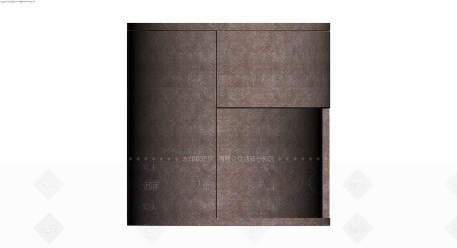 圆柱纹理床头柜3D模型下载【ID:1230593207】