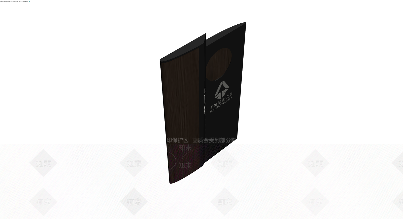 分类垃圾桶组合体3D模型下载【ID:1230118279】