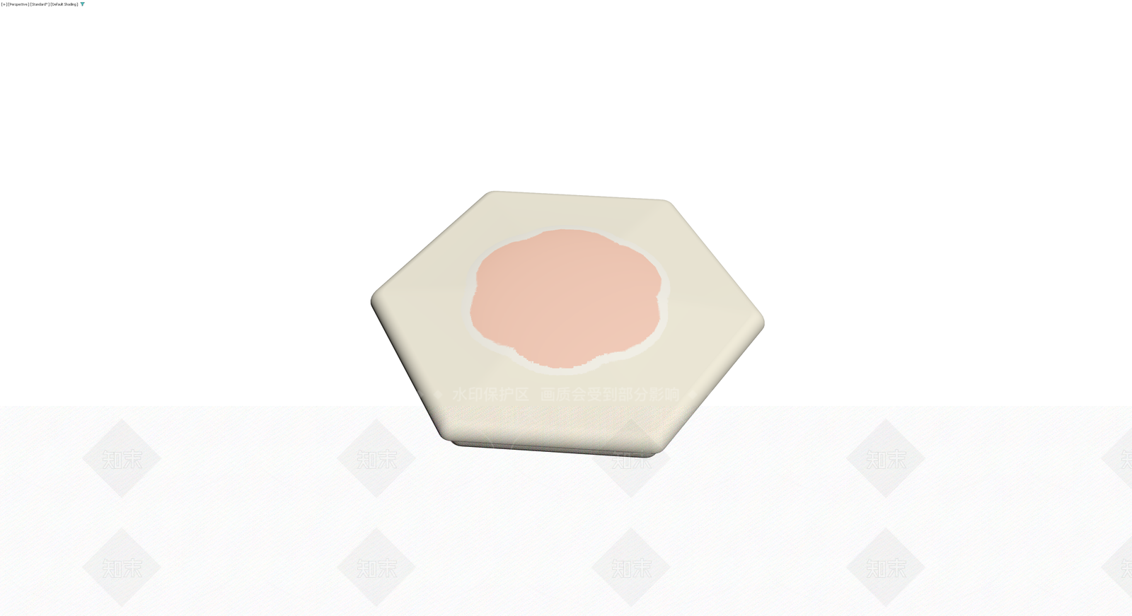 六边形软包坐墩3D模型下载【ID:1229992926】