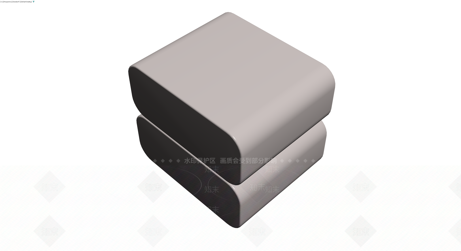 双层波浪纹收纳盒3D模型下载【ID:1230677569】