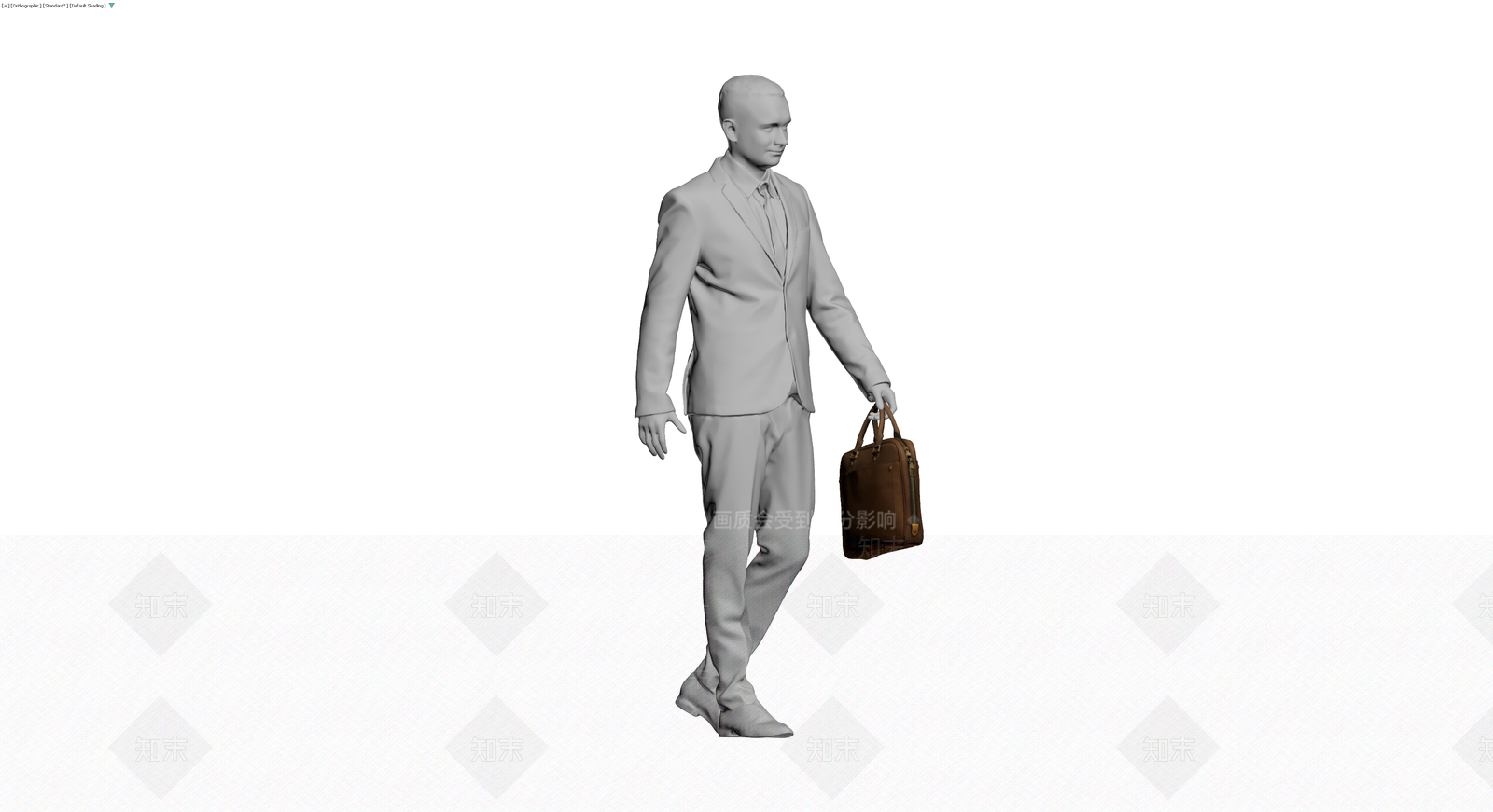 行走西装男模型3D模型下载【ID:1229878736】