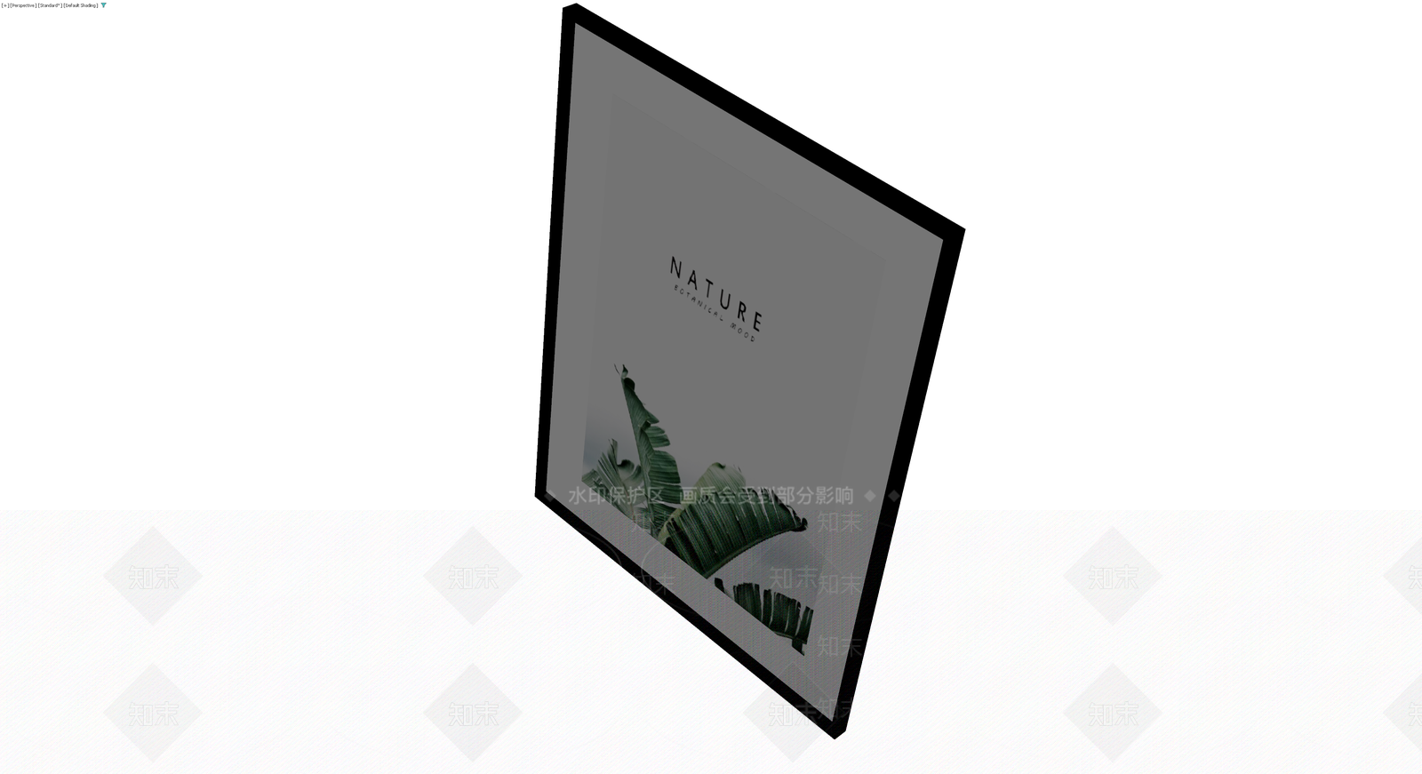 挂画/海报装饰品3D模型下载【ID:1229851046】