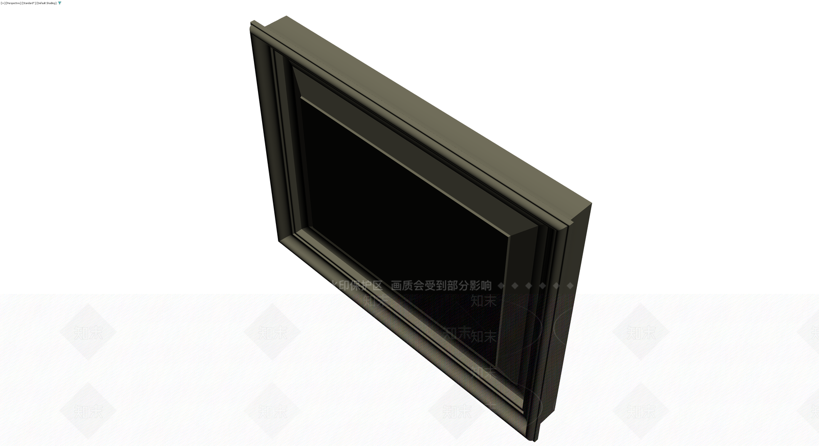 欧式风格实木门板3D模型下载【ID:1230761873】