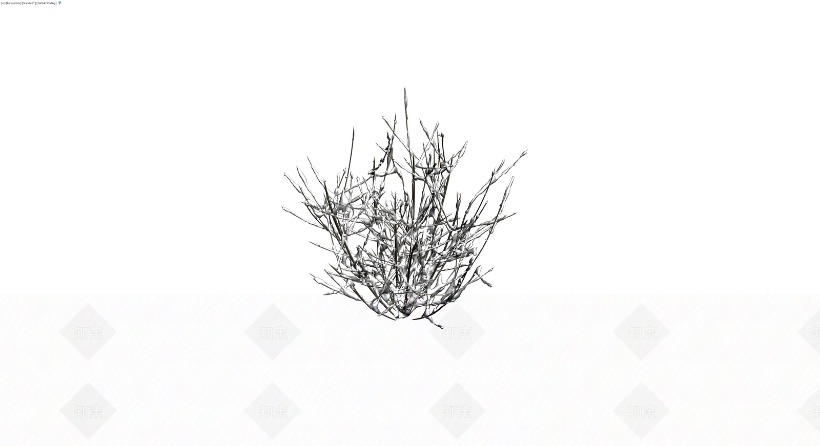 枯枝灌木植物模型3D模型下载【ID:1230618490】