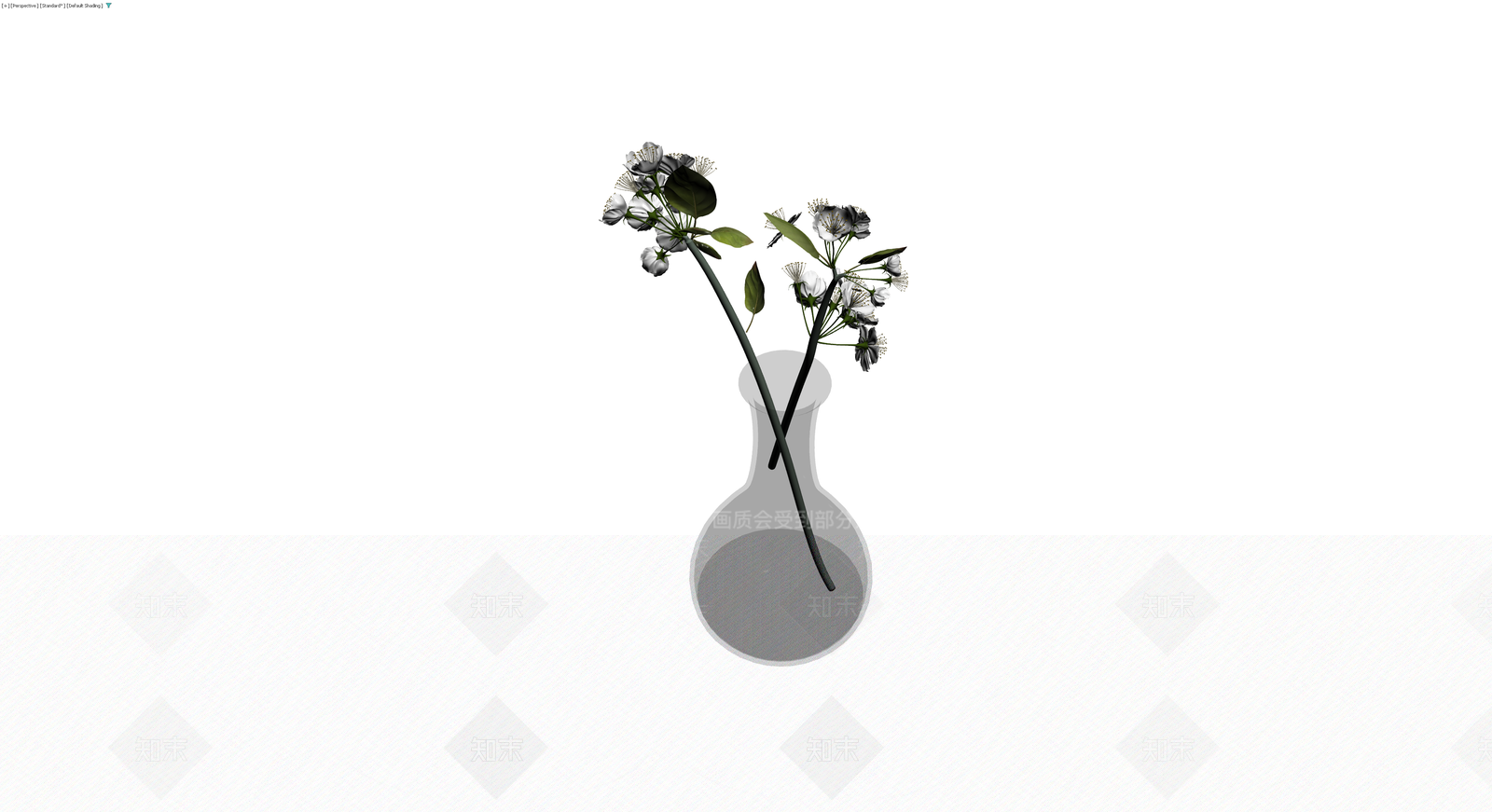 插花花瓶组合3D模型下载【ID:1230170054】