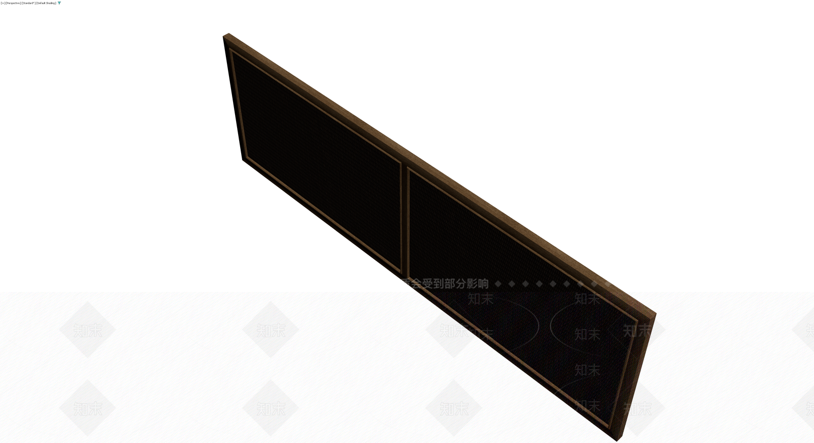 木质藤编双门柜体3D模型下载【ID:1230638470】