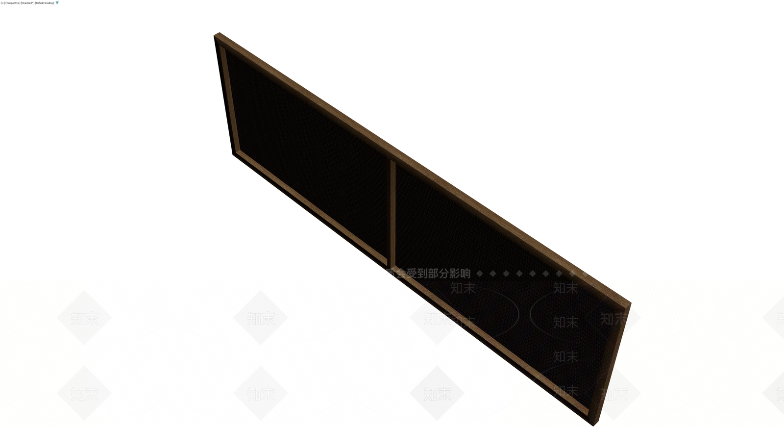 木质藤编双门柜体3D模型下载【ID:1230638470】