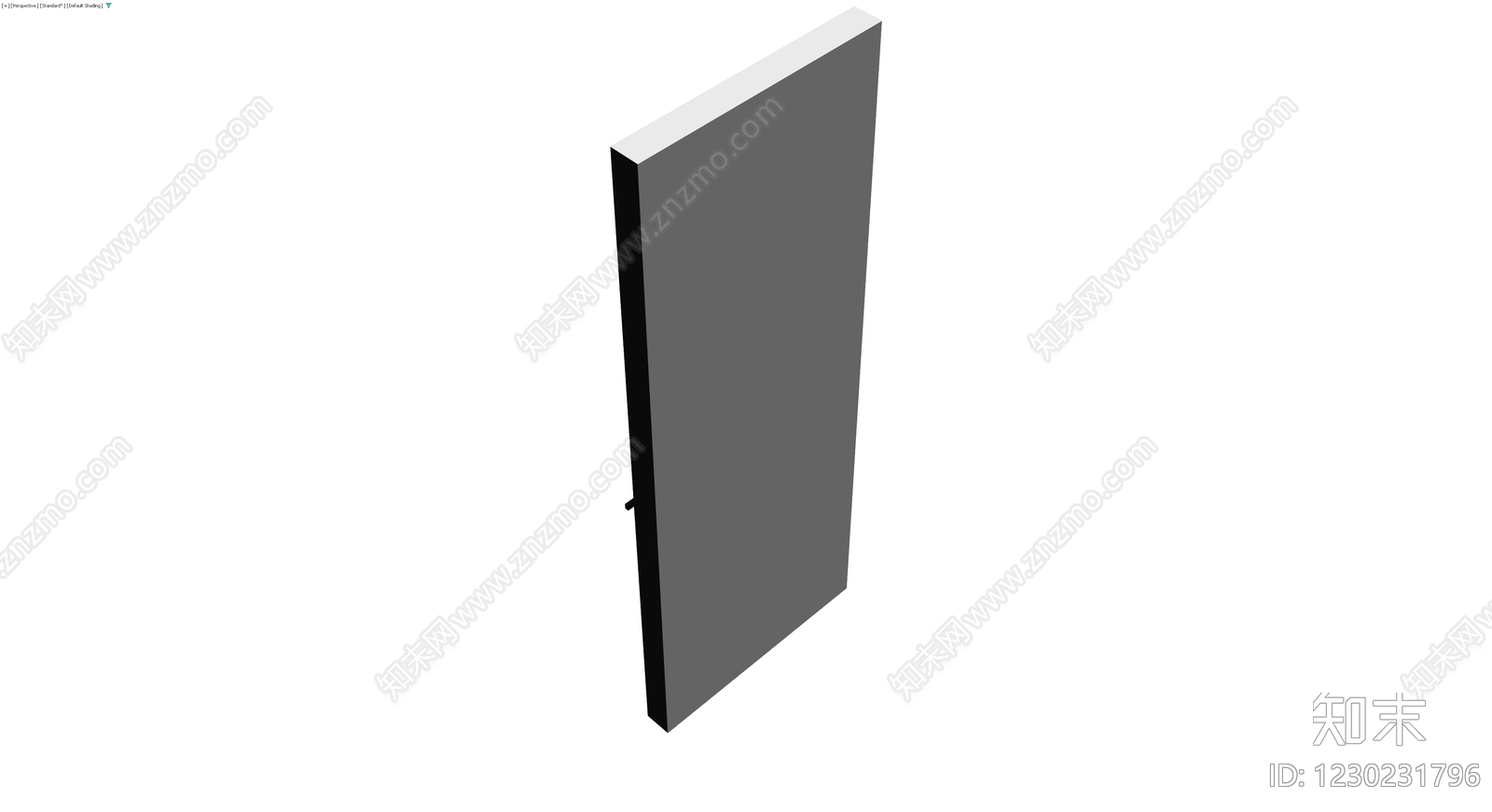 现代风格成品门体3D模型下载【ID:1230231796】