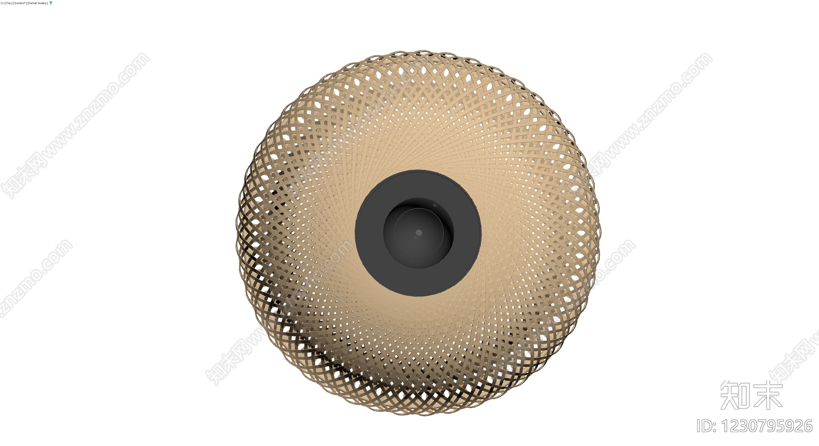 编织纹理吊灯3D模型下载【ID:1230795926】