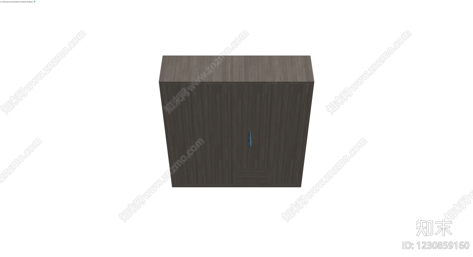 双门玻璃展示衣柜3D模型下载【ID:1230859160】