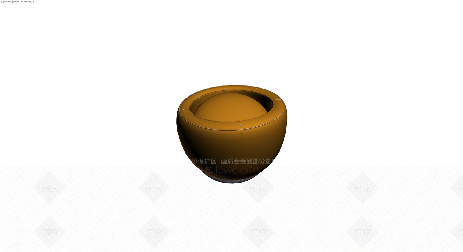 橙色圆形休闲椅3D模型下载【ID:1230159985】