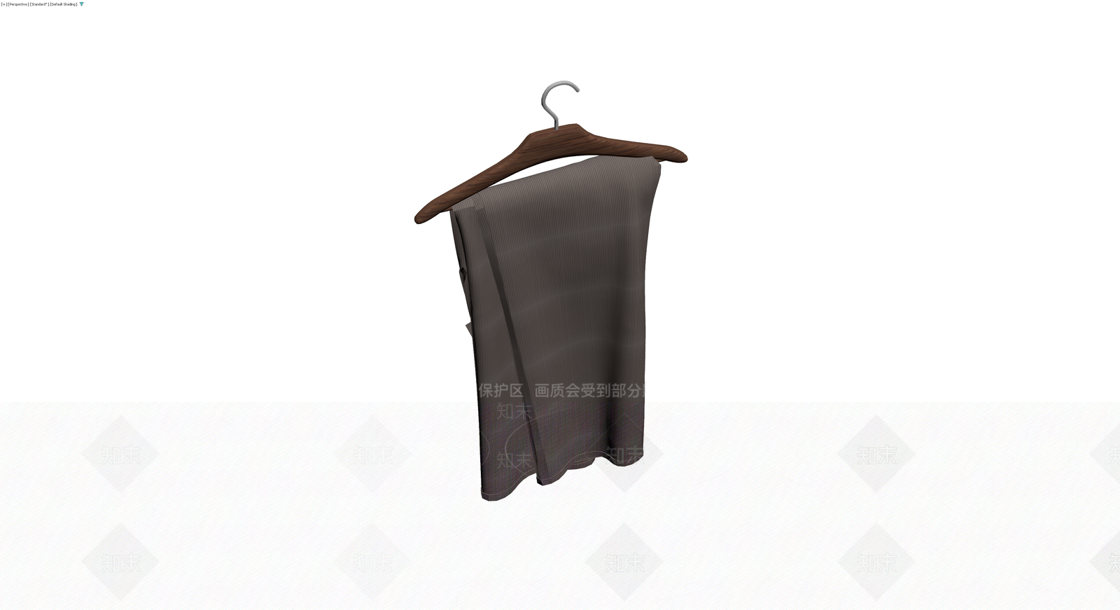 挂衣架上的条纹衬衫3D模型下载【ID:1230173475】