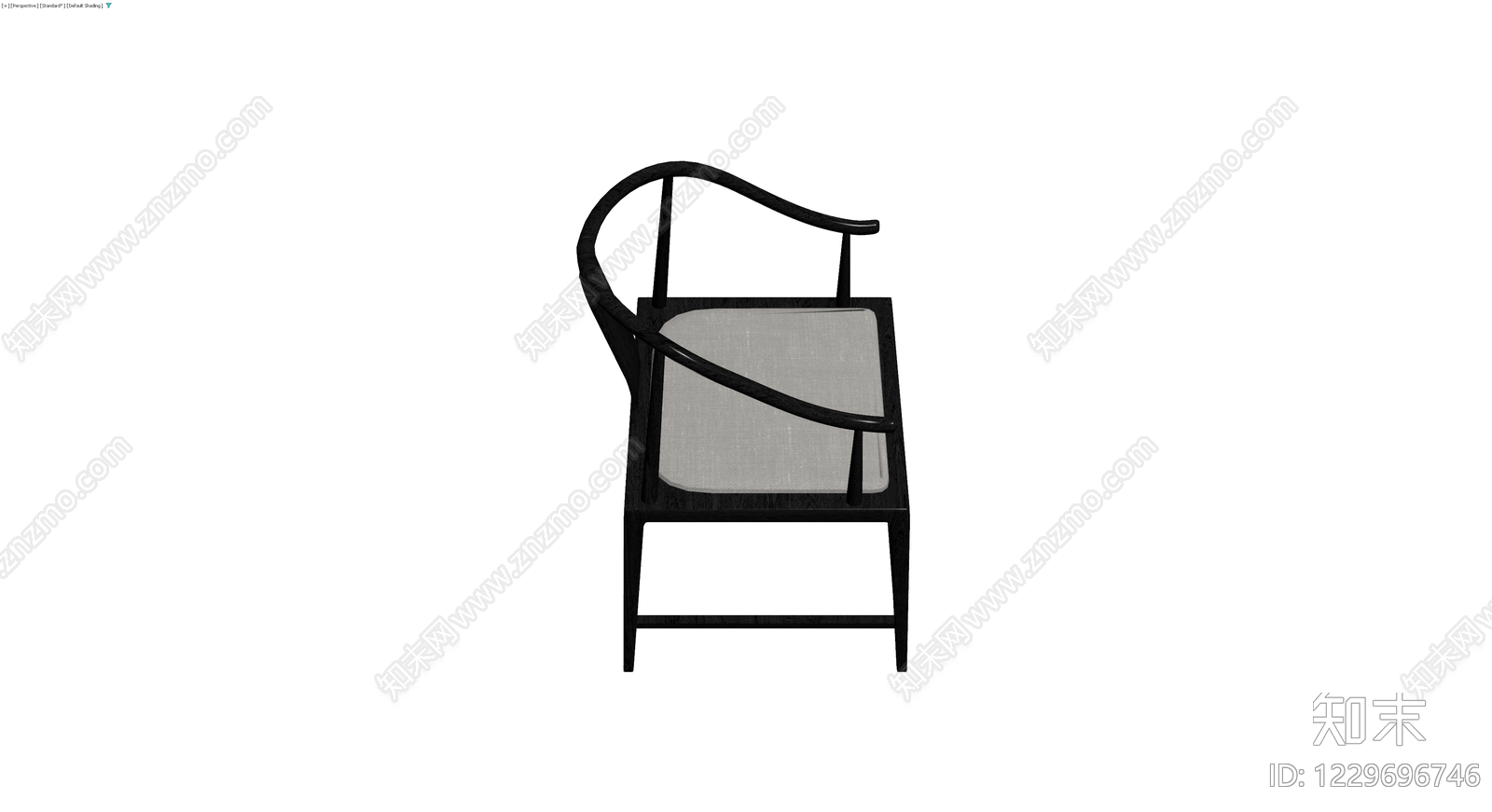 中式圈椅家具模型3D模型下载【ID:1229696746】