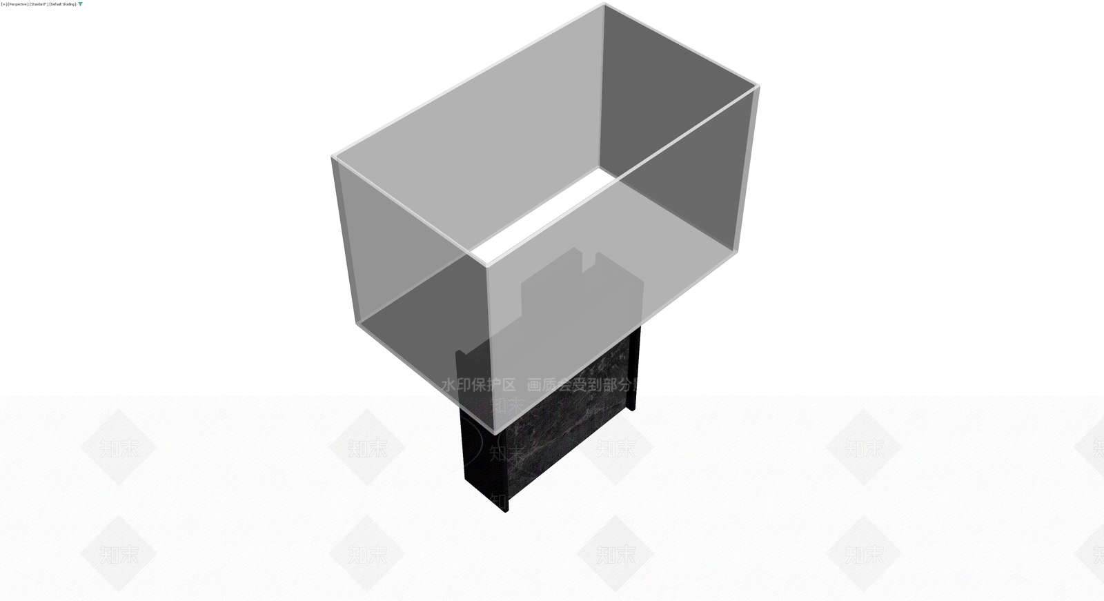 大理石底座展示台3D模型下载【ID:1229955300】