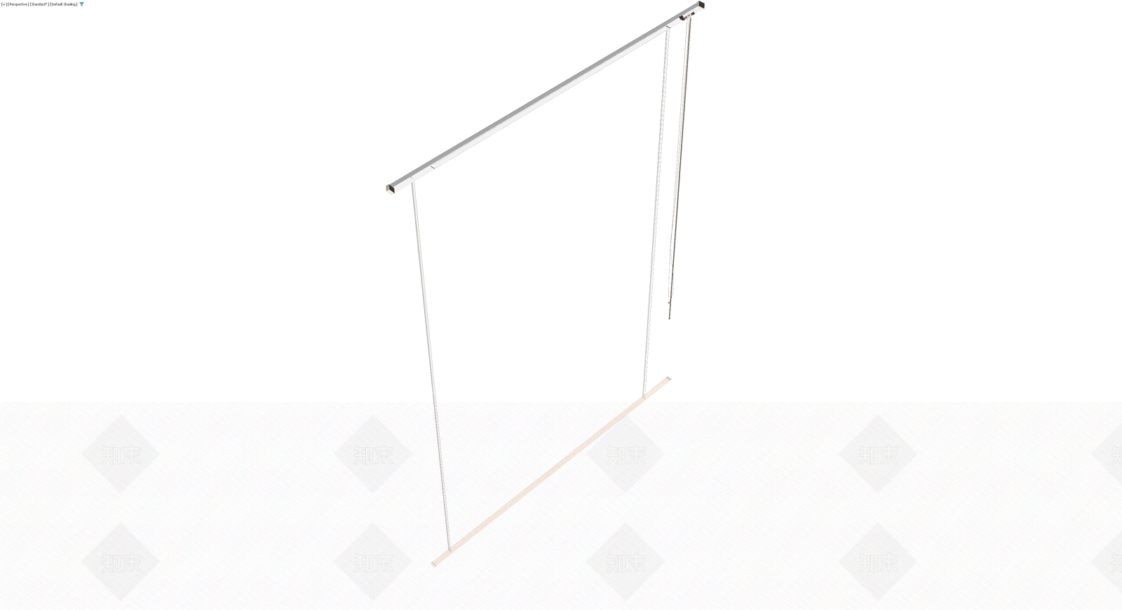成品百叶窗组件3D模型下载【ID:1230184375】