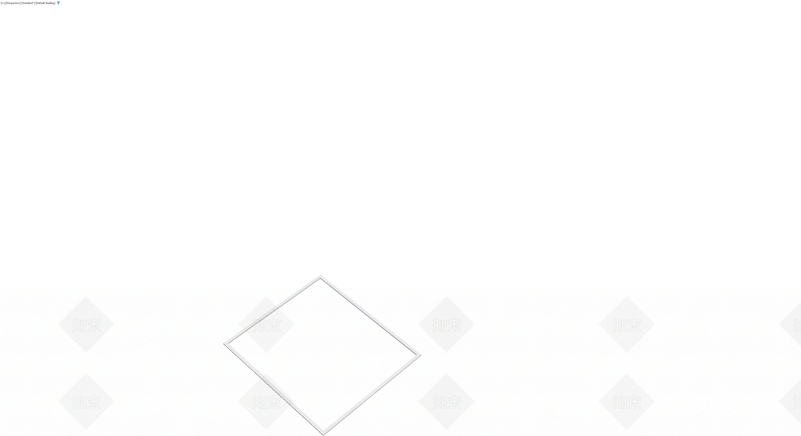 白色矩形吸顶灯3D模型下载【ID:1229912657】