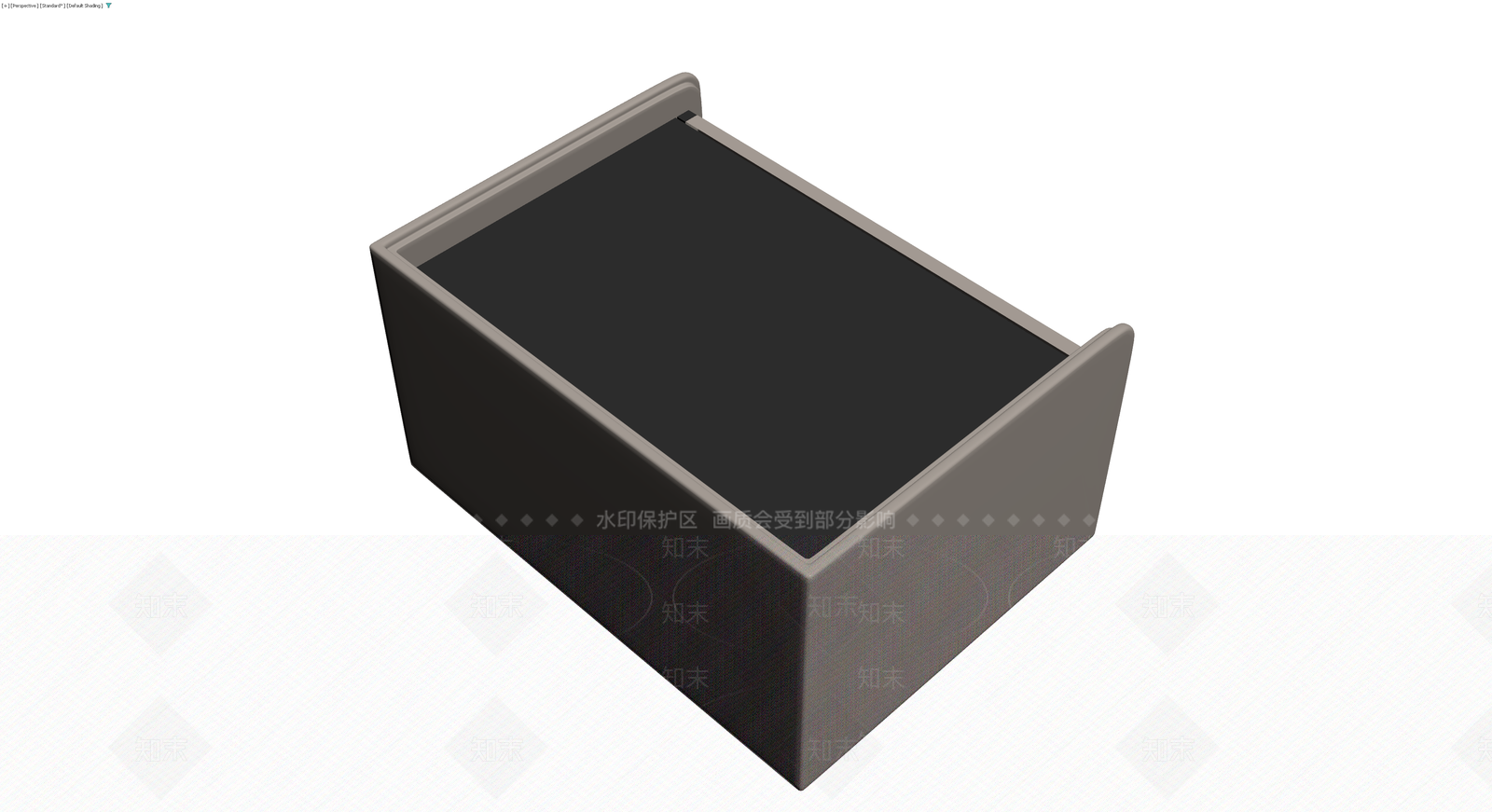 现代风格床头柜3D模型下载【ID:1230633198】