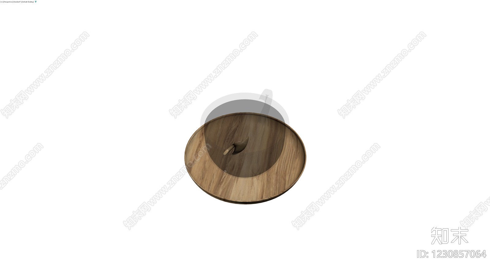木质托盘咖啡杯勺组合3D模型下载【ID:1230857064】